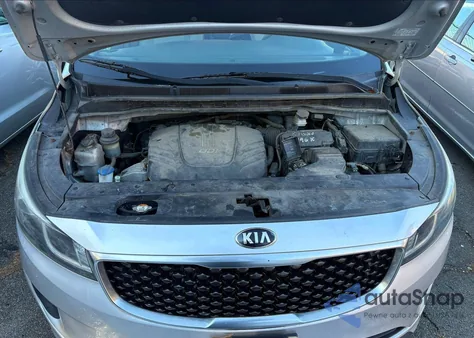 2016 Kia Sedona L из США, поврежденный, VIN KNDMA5C10G6104799